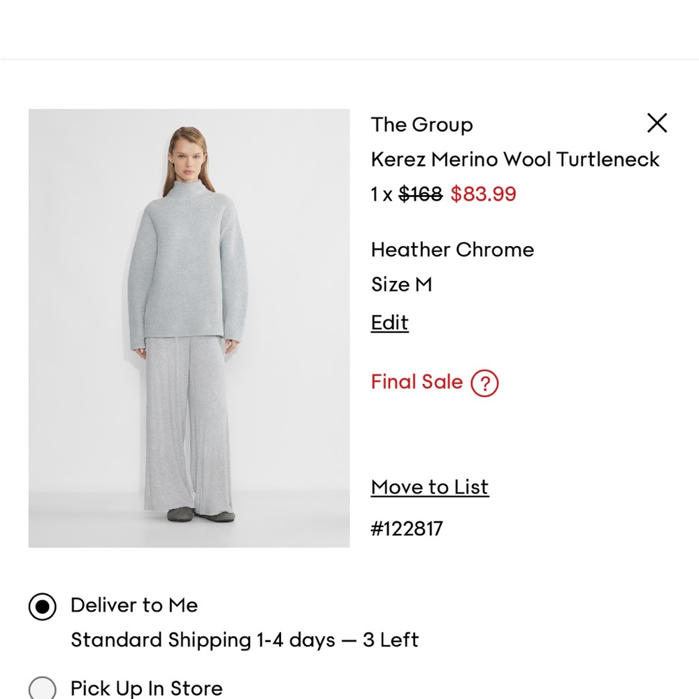 Aritzia The Group Turtleneck